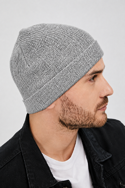 Шапка двойная с хлопком ESM 195