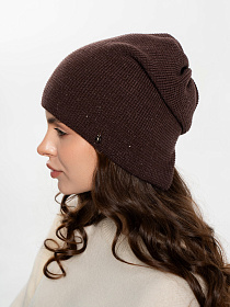 Шапка двойная с кашемиром