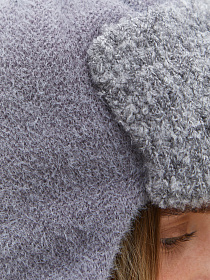 Ушанка двойная с шерстью мериноса