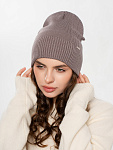 Шапка двойная с кашемиром