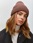 Шапка с кашемиром на велюре