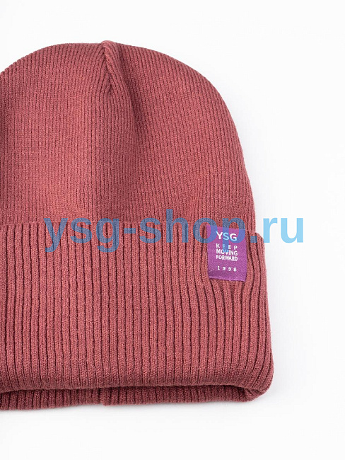 Шапка двойная с кашемиром YC 818