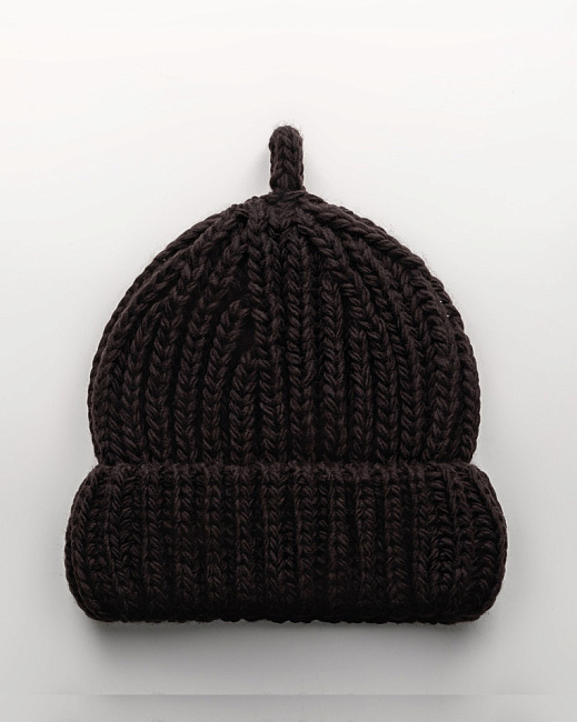 Шапка докерка с отворотом из шерсти мериноса ESW 25592